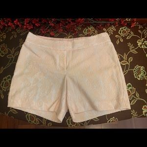 Cache Laced Shorts Pale Peach